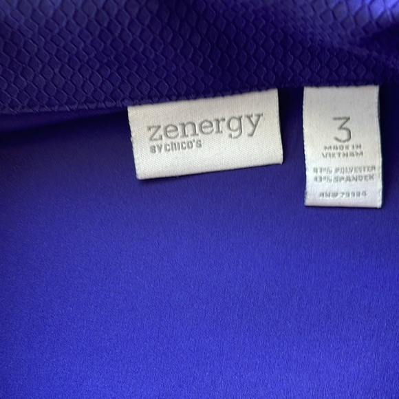 Chico’s ZENERGY
Neema Solid Dobby Detail Jacket Size 3 U.S. Size 16/18 - Picture 4 of 7